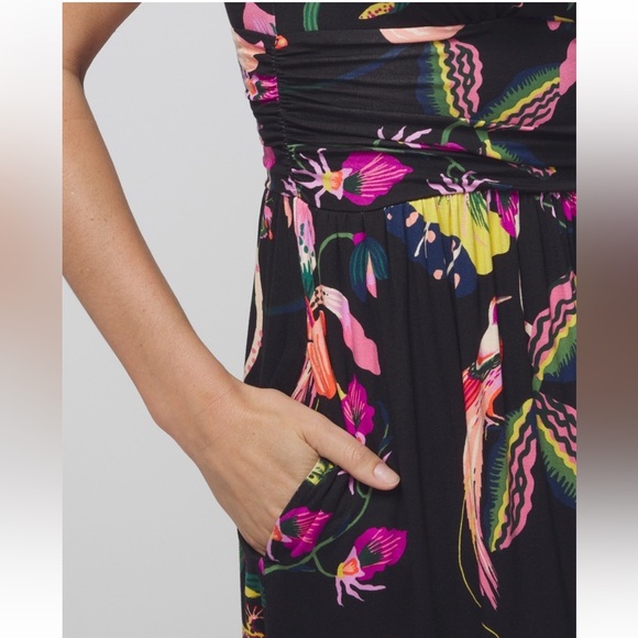 Soma Soft Jersey Maxi Bra Dress with pockets Size M - Picture 5 of 6